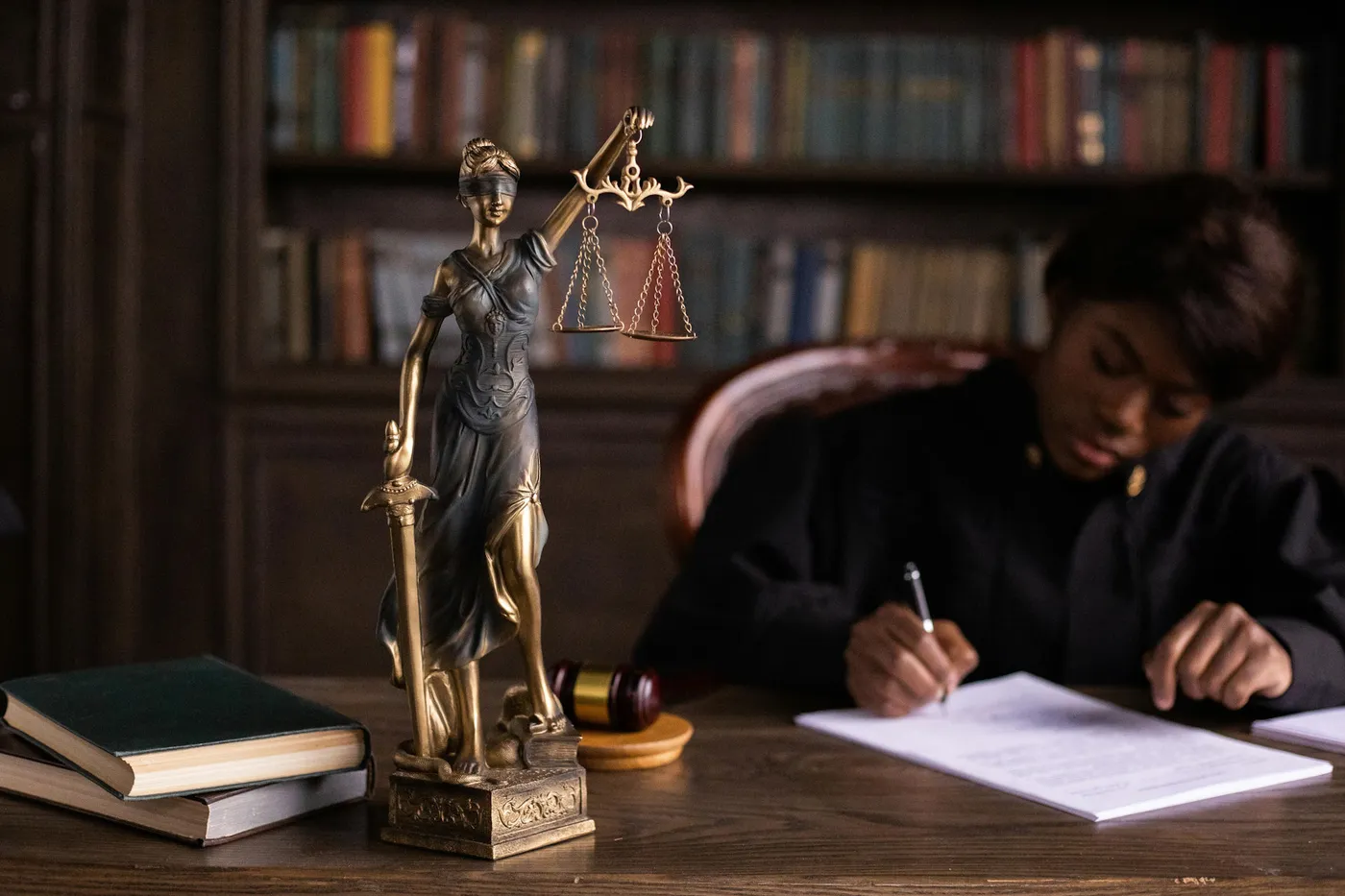 Modern professional law firm office